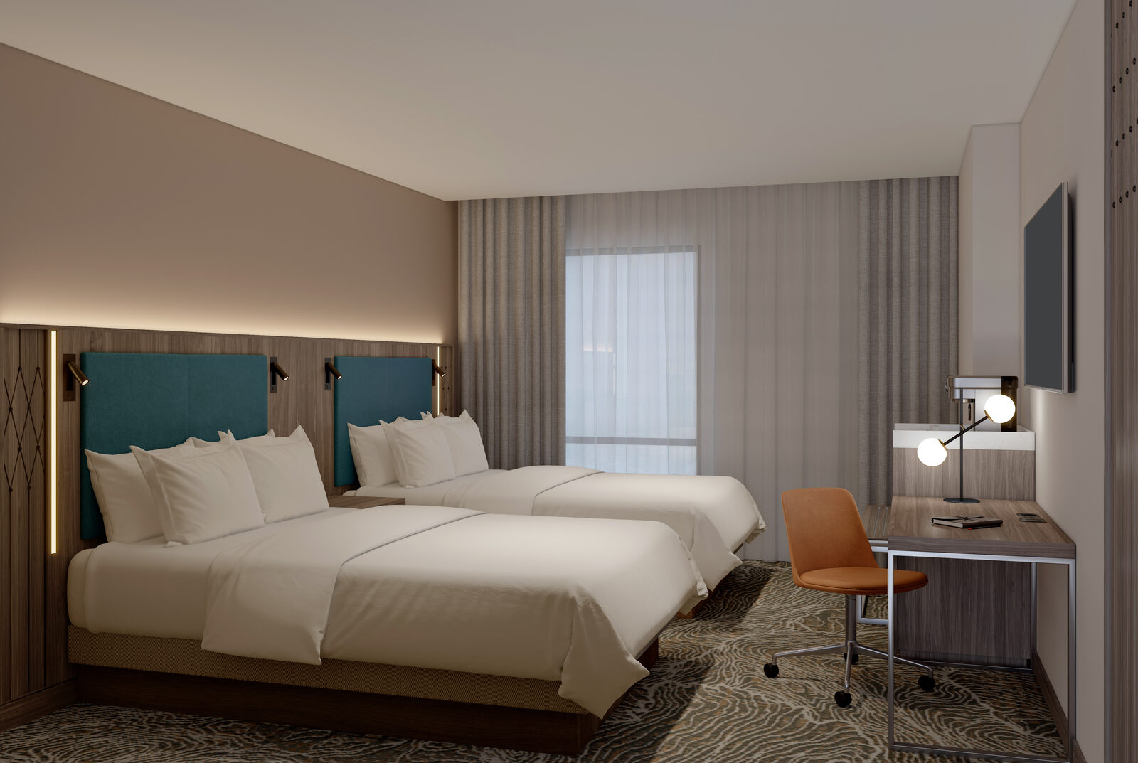 Courtyard by Marriott Guadalajara Andares — room-double